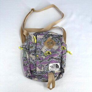North Face Berkeley Crossbody Bag Purple Black Tan Cactus